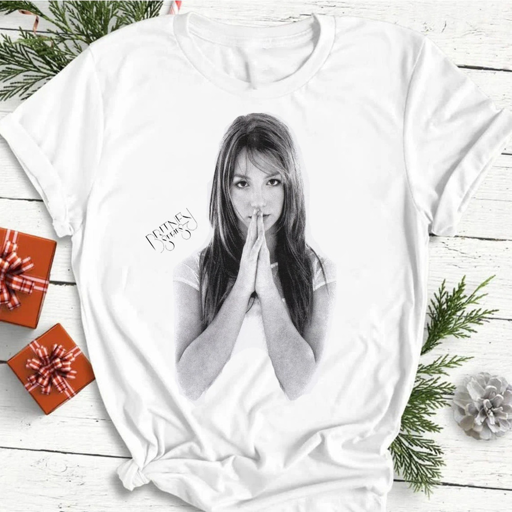 Classic Britney Spears - Gift For Fan White Unisex Cotton T-Shirt 2D