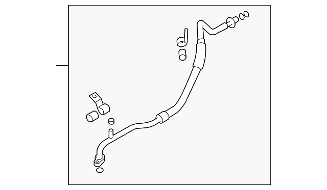 Genuine Nissan Suction Hose 92480-JF11A