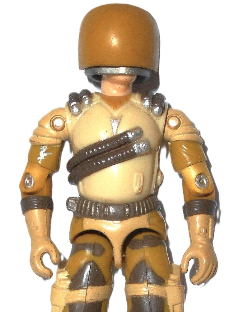Vintage 1990 GI Joe Sky Patrol Airwave Figure Complete with Helmet & Visor