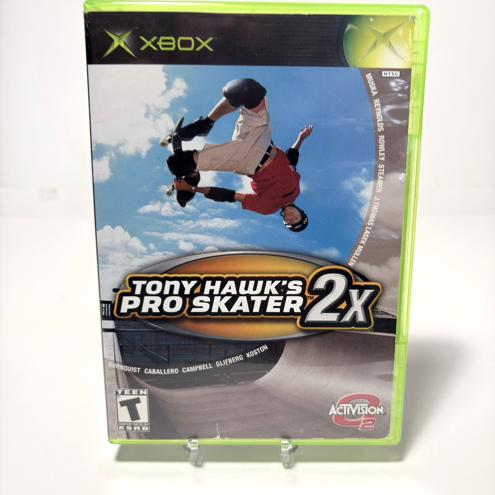 Tony Hawk's Pro Skater 2x Xbox Disc & Case Tested Fast Shipping