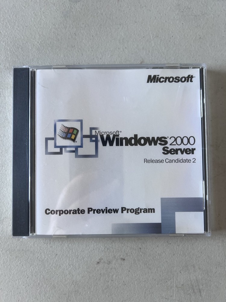 Microsoft Windows 2000 Server Release Candidate 2 CD-ROM Corporate Preview