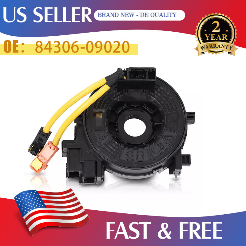 Spiral Cable ClockSpring for Toyota RAV4 Tacoma L Sedan 4Door 84306-09020