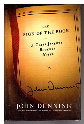 The Sign Of The Book: A Cliff Janeway..., Dunning, John