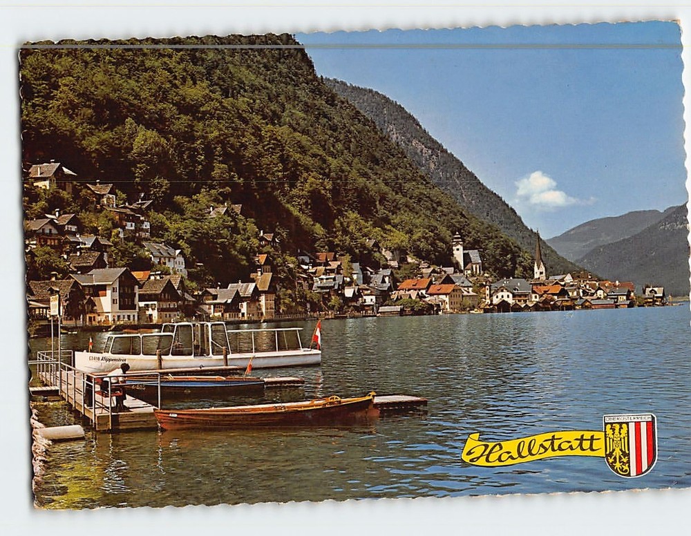 Postcard Erholungsparadies Hallstatt Austria