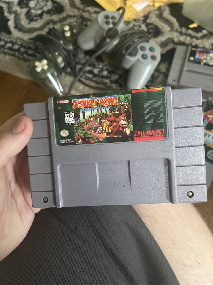 Nintendo Donkey Kong Country - SNES NTSC-U/C (US/Canada) Cartridge 1994