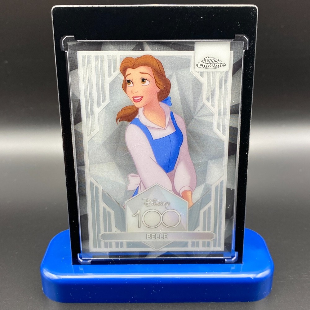 Belle Beauty and the Beast Display Collectible Gift Disney 100 Topps Chrome Card