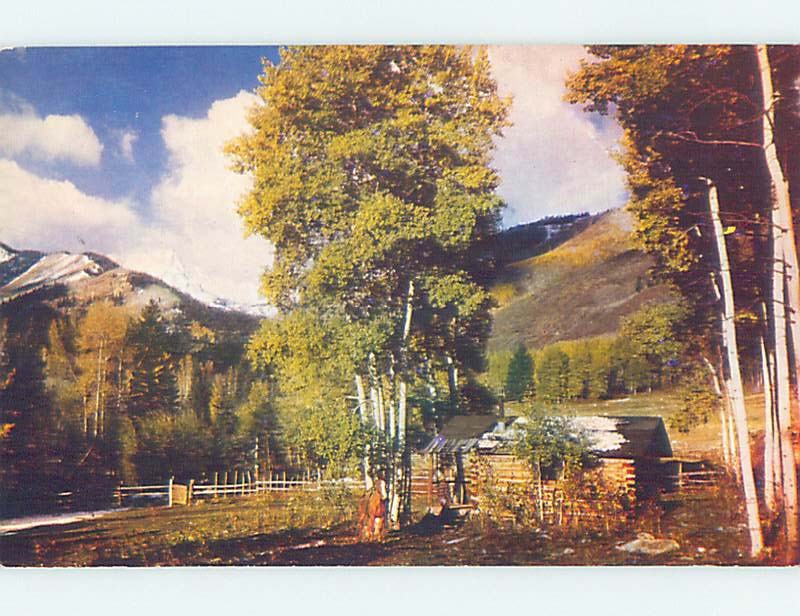 Pre-1980 NATURE SCENE Aspen Colorado CO m/09 AD6136