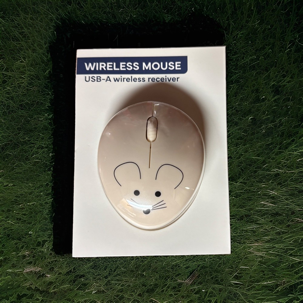 Vivatar - Wireless Mouse - USB-A Receiver - Cute - Shaped Like Mouse