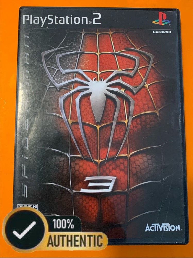 Spider-Man 3 - PS2  (2007) BLACK LABEL (CIB) |✅ AUTHENTIC | CLEANED & TESTED