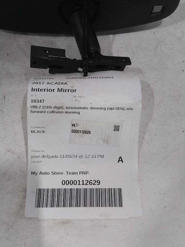 2017 ACADIA Rear View Mirror Replacement Part 350381-image