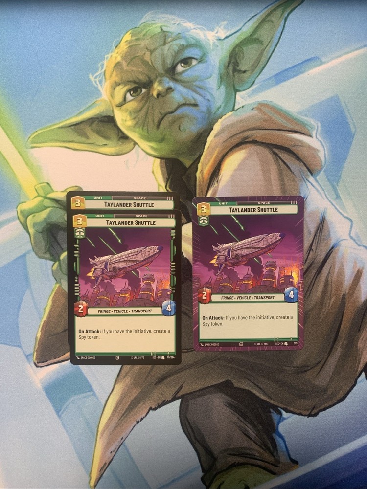 3X-Taylander Shuttle-SWU06-Secrets of Power-Star Wars Unlimited