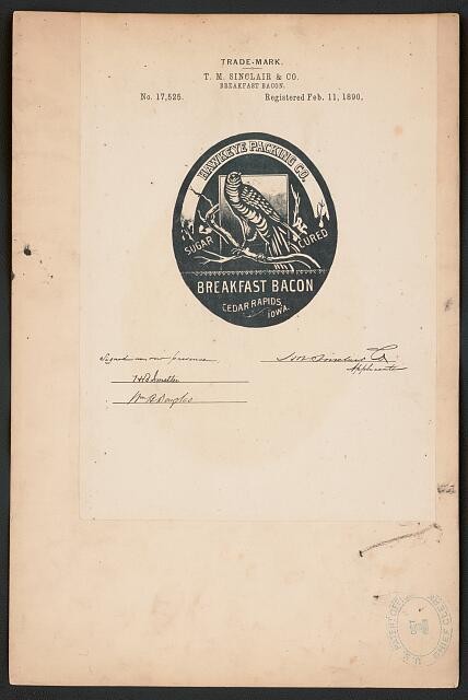 Photo: T. M. Sinclair & Co. for Breakfast Bacon brand Breakfast Bacon