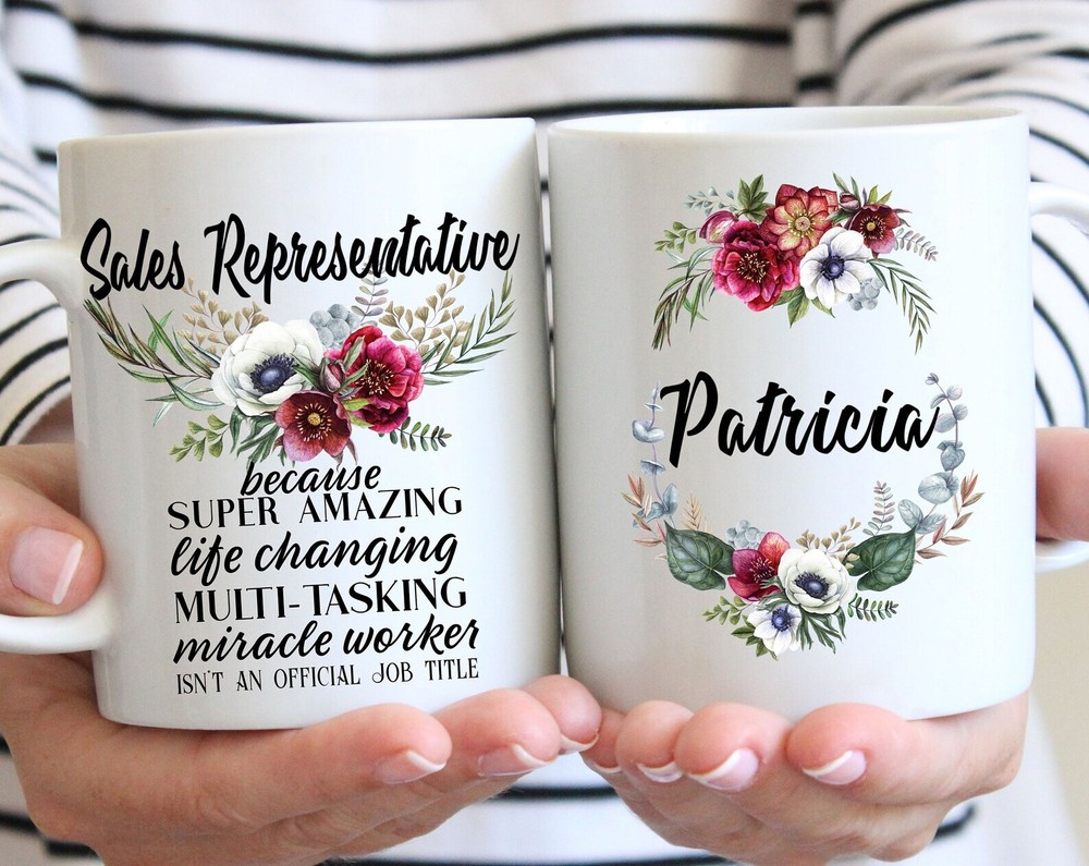 Personalized Sales Representative Gift For Women L Thank You Appreciation