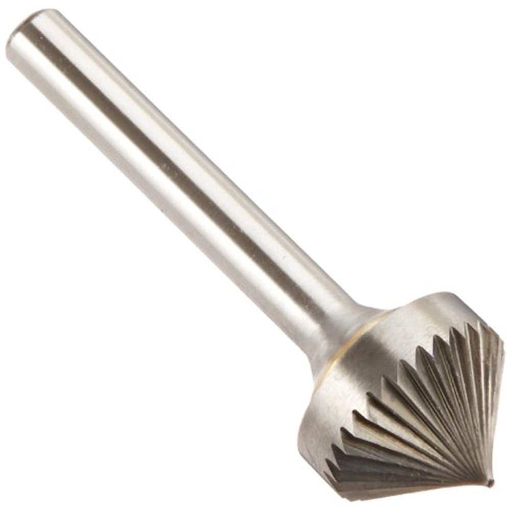 SK-7 Carbide Burr/Rotary File 90 Degree Included Angle Double Cut for Die Gri...