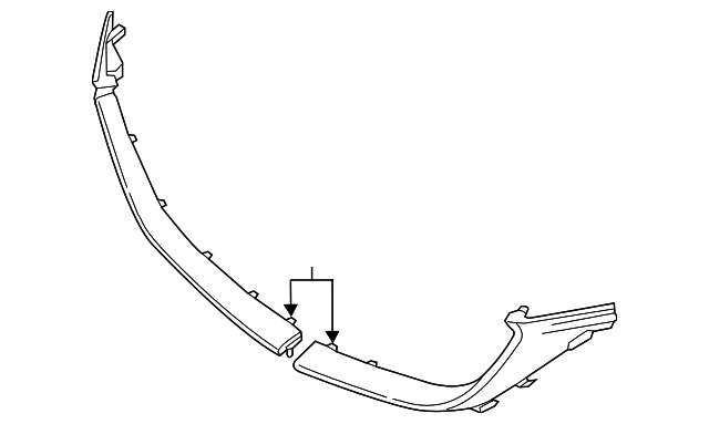 Genuine Mazda Lower Molding TK48-50-7K1A - OEM Quality Fit & Durability