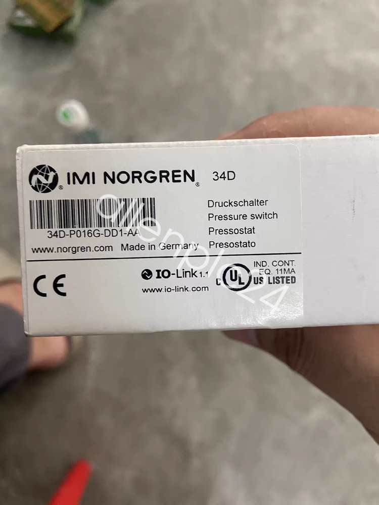 1PC 34D-P016G-DD1-AA NORGREN Pressure Sensor New FedEx or DHL