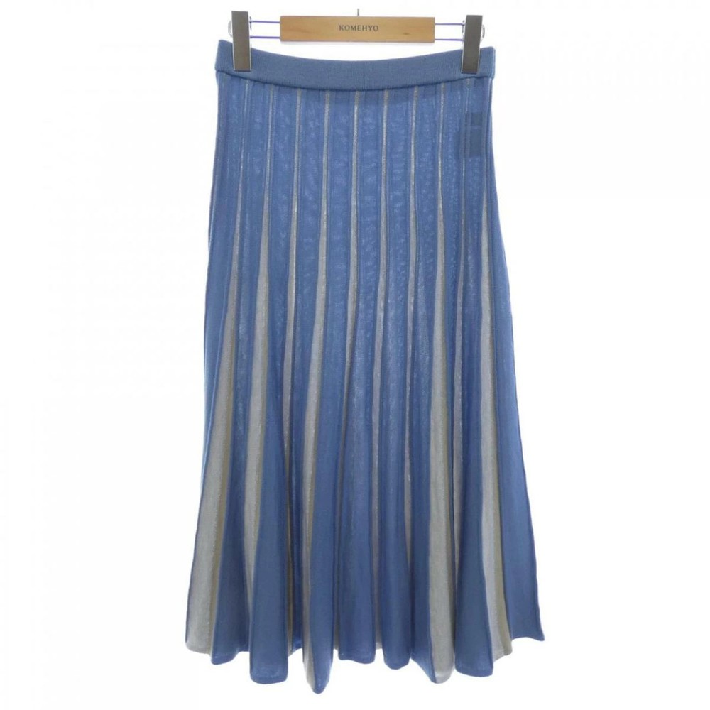 Brahmin Blue Sequin Skirt Size 38 Used Elegant Party Dress