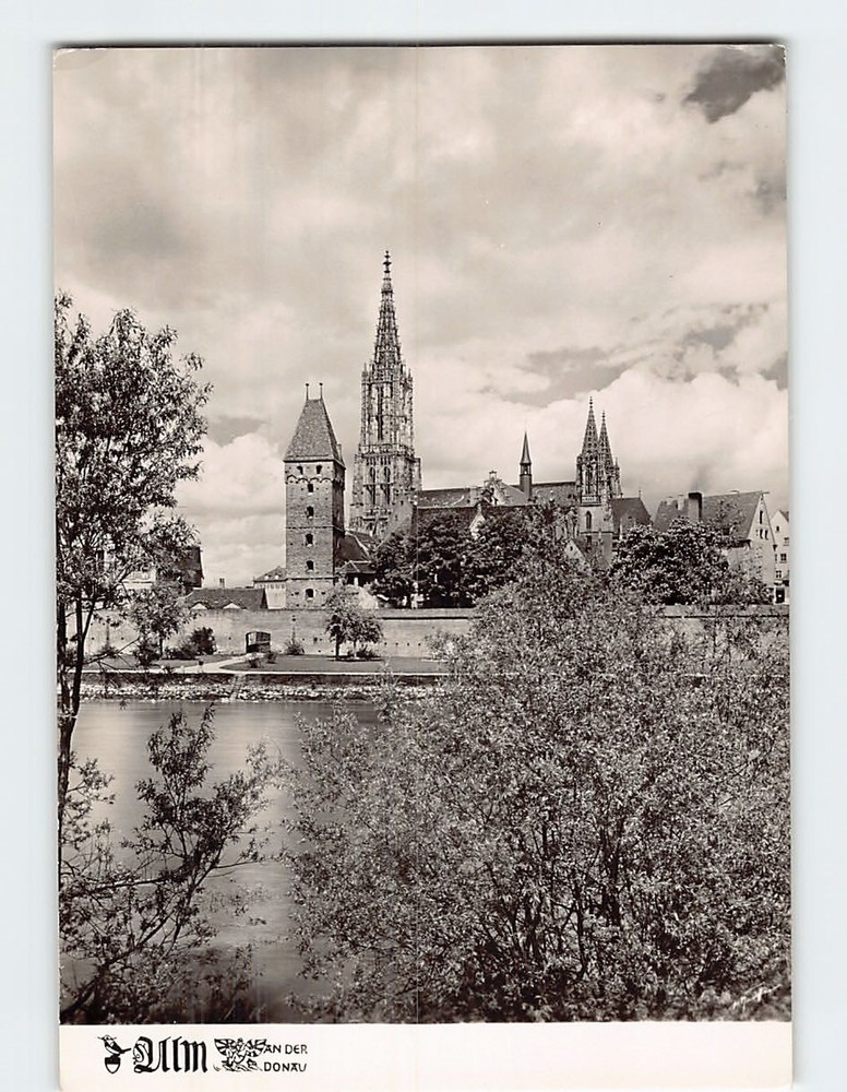 Postcard Ulm Minster Ulm Germany