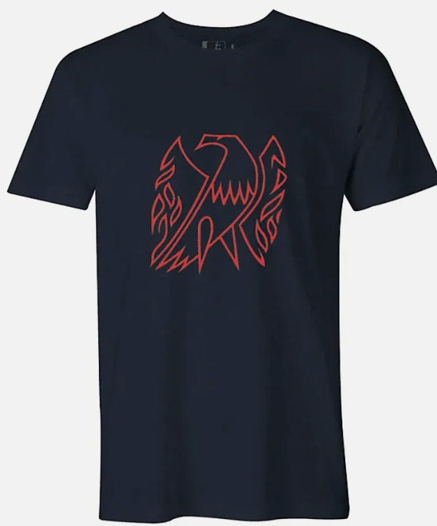 Firebird Red Logo Guitar Tee - Choose Your Size & Color!