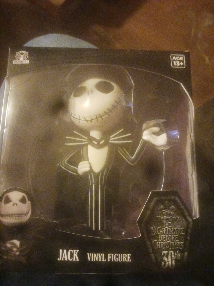 Jack Vinyl Figure The Nightmare Before Christmas CultureFly - NEW / SEALED