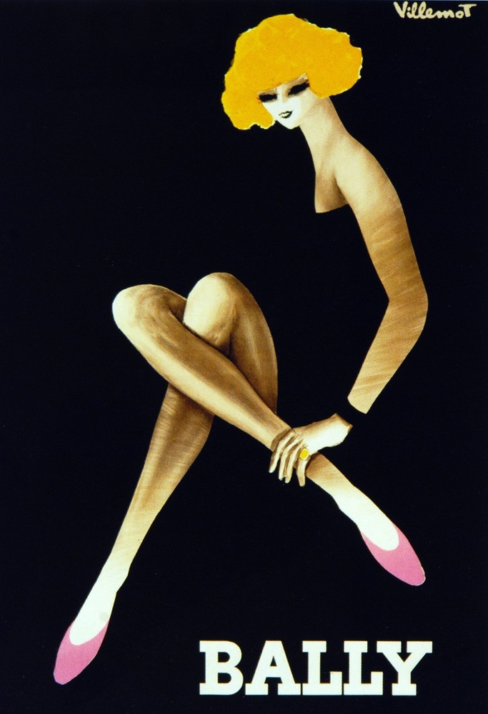 7539.Decoration Poster.Home Room wall design art.pink fashion shoes.Blonde