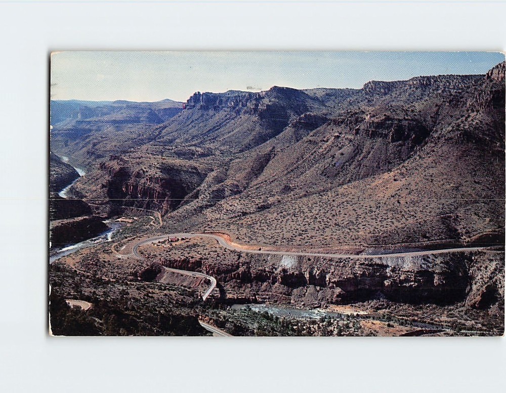 Postcard Salt River Canyon Arizona USA