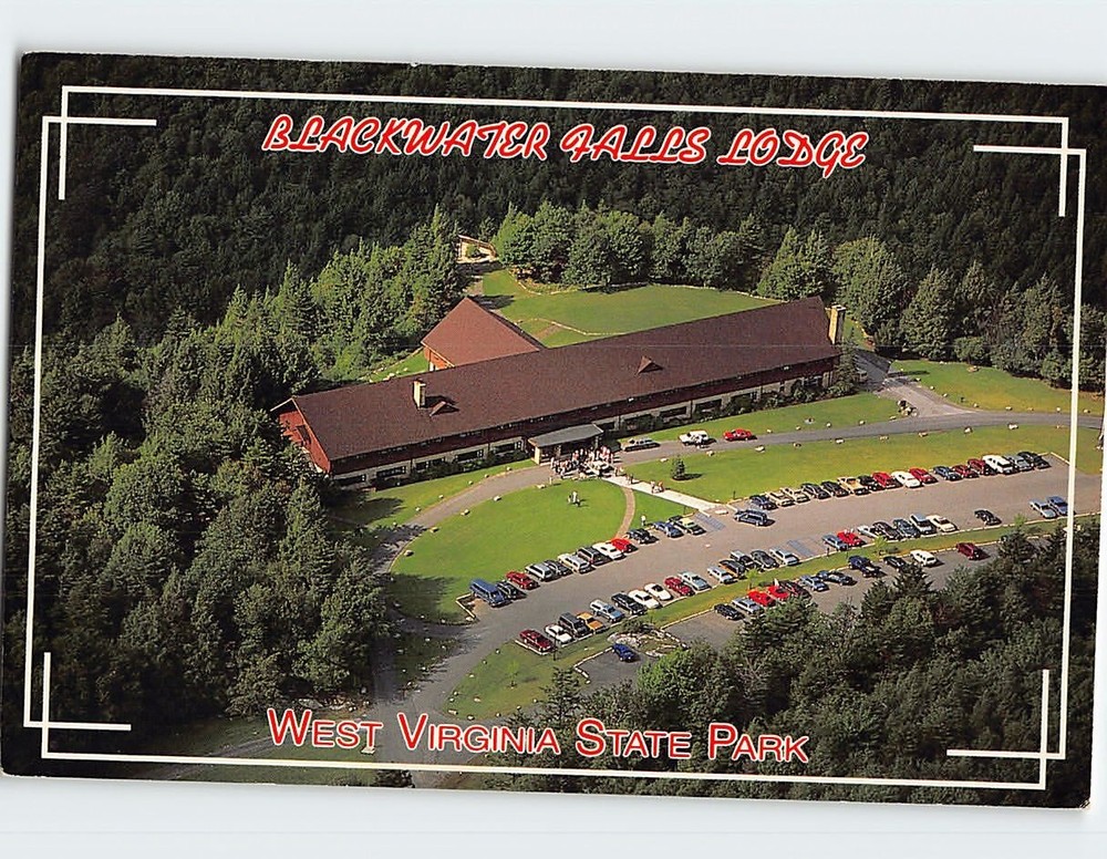 Postcard Lodge Blackwater Falls West Virginia State Park West Virginia USA