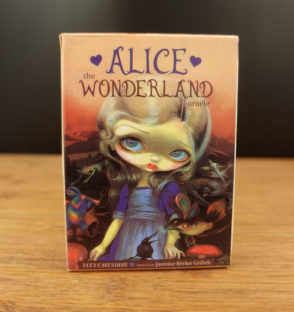 Alice in Wonderland Oracle Deck by Lucy Cavendish - Mystical Divination Cards