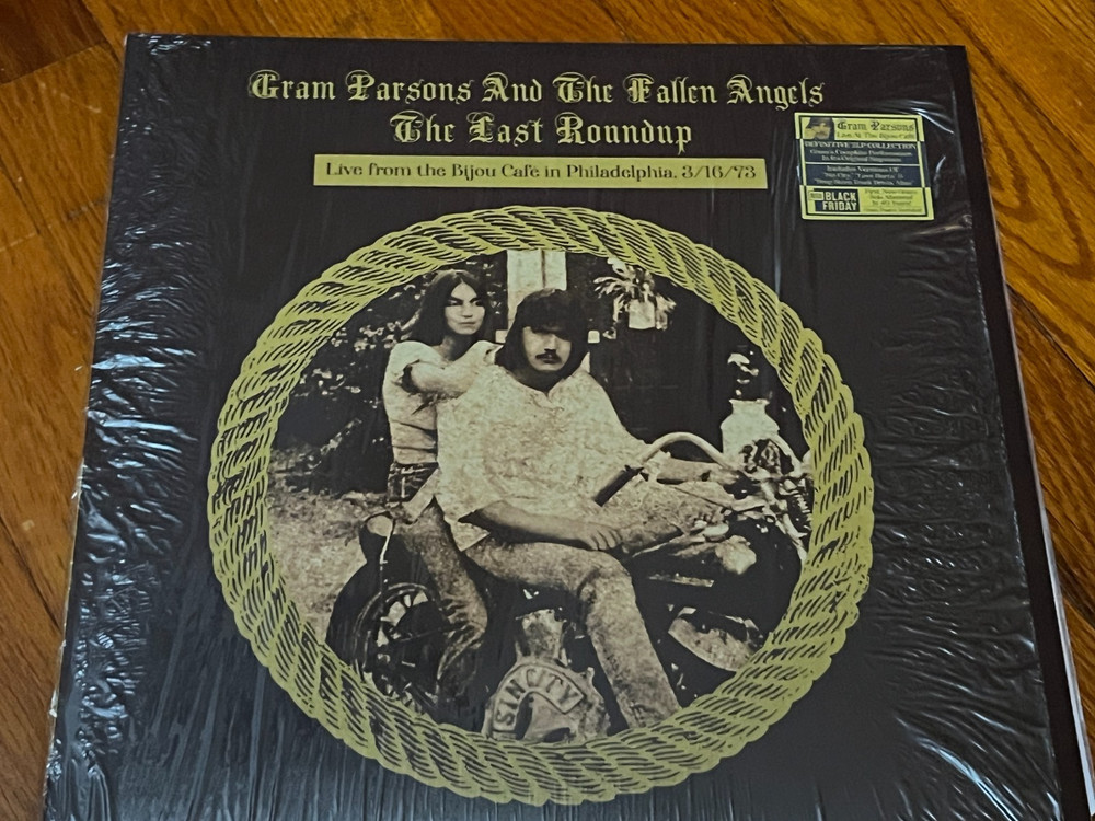 GRAM PARSONS & THE FALLEN ANGELS Live at the Bijou Cafe 1973 2 LP SET RSD N-MINT