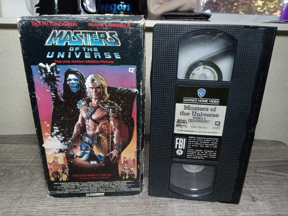 Masters of the Universe- VHS 1987 TESTED WORKS!!