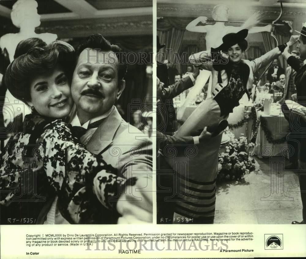 1981 Press Photo Actress Elizabeth McGovern, co-star in 