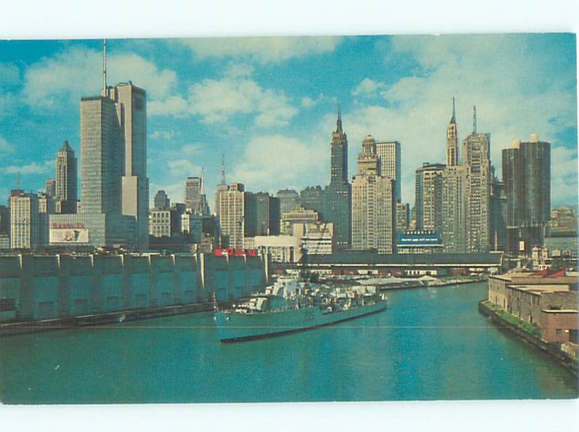 Pre-1980 RIVER SCENE Chicago Illinois IL m/09 AE5672