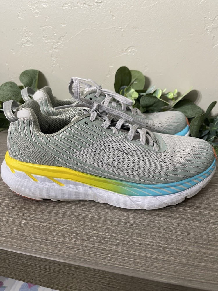 Hoka One One Clifton 5 Womens Running Shoes Size 6.5 Lightweight Cushioned