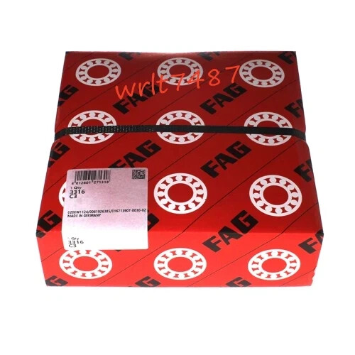 NEW FAG 3316-C3 double row angular contact ball bearing 1PCS #PA