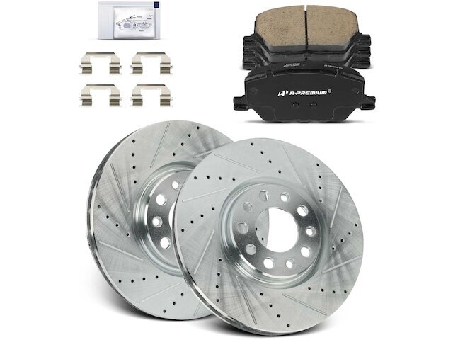 Front Autopart Premium Brake Pad and Rotor Kit fits Fiat 500X 2016-2020 46HPYS