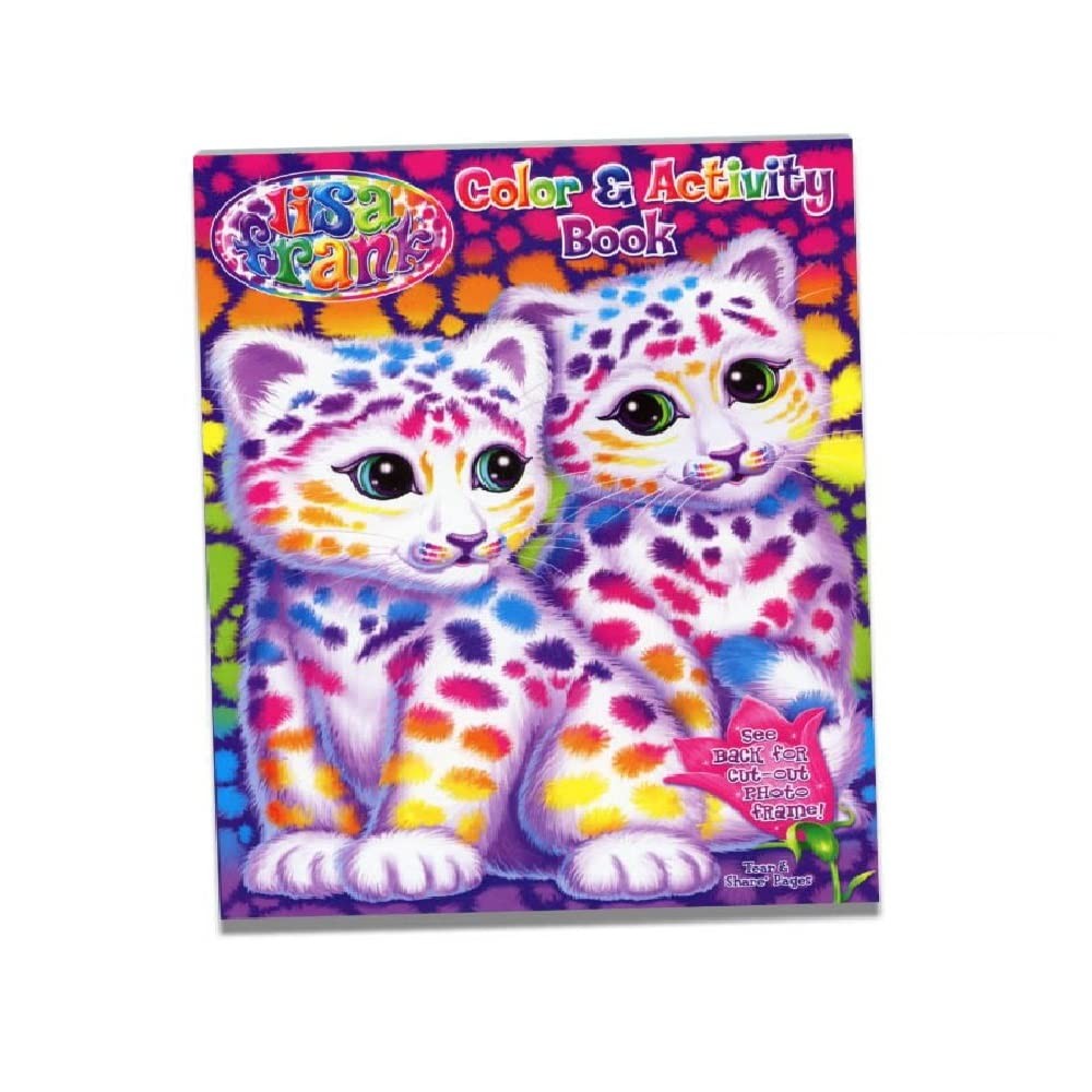 Lisa Frank Fun Coloring and Activity Book, Cute Cats Art Cover 64-Pages DrawingAnother great item from Rarewaves USA | Free delivery!