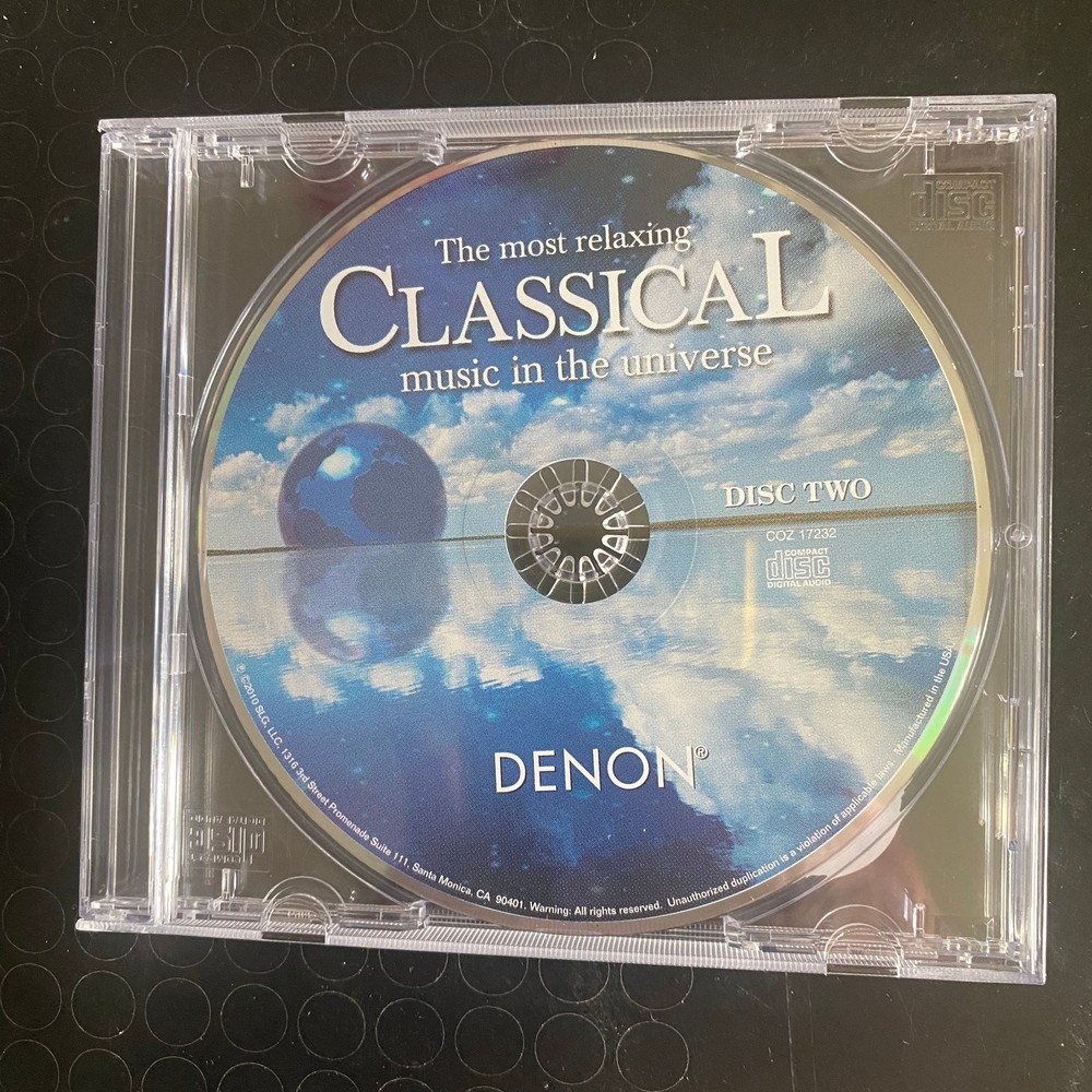 Various Artists – The Most Relaxing Classical Music In The Universe CD 2010