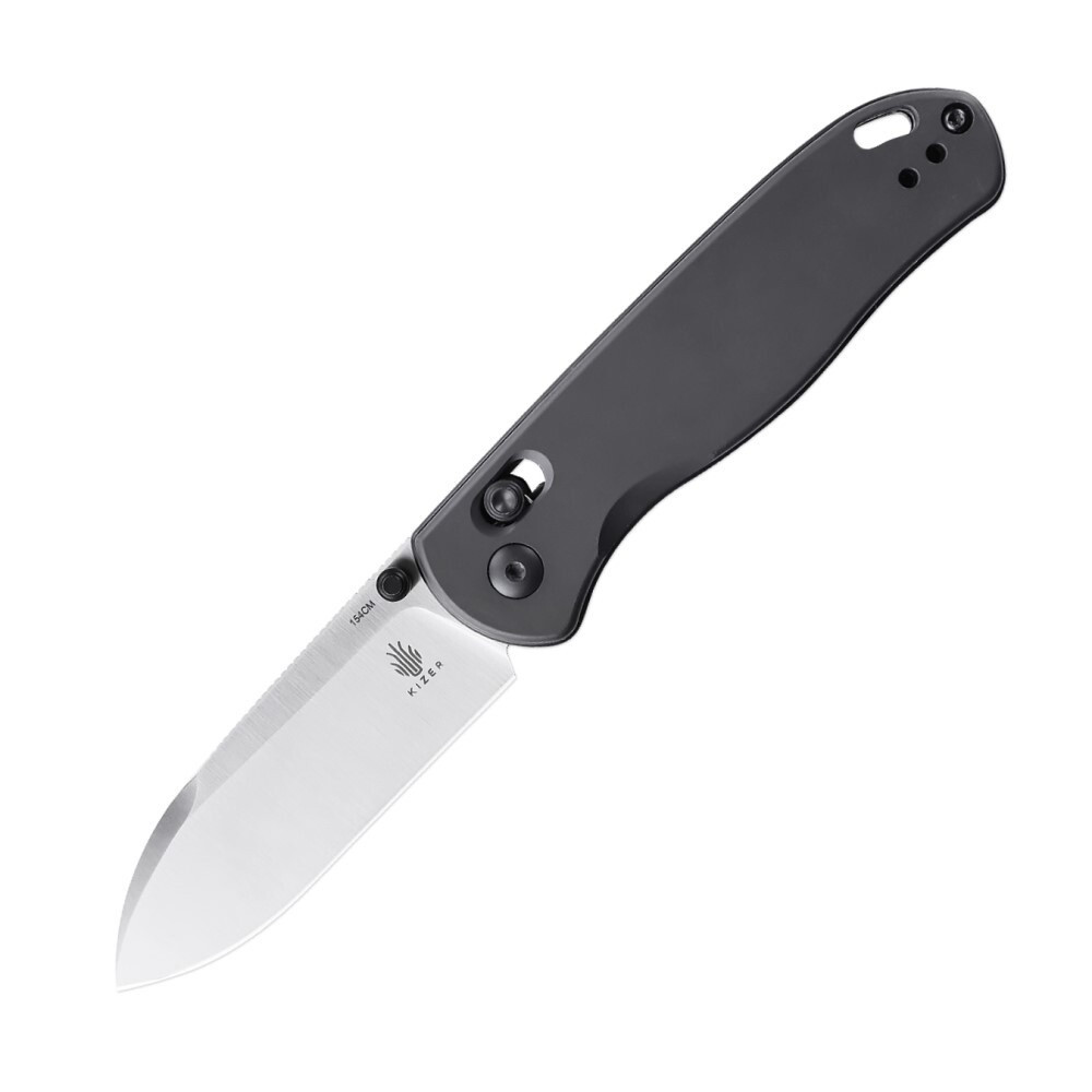 Kizer Drop Bear Folding Knife Aluminum Handle 154CM Steel