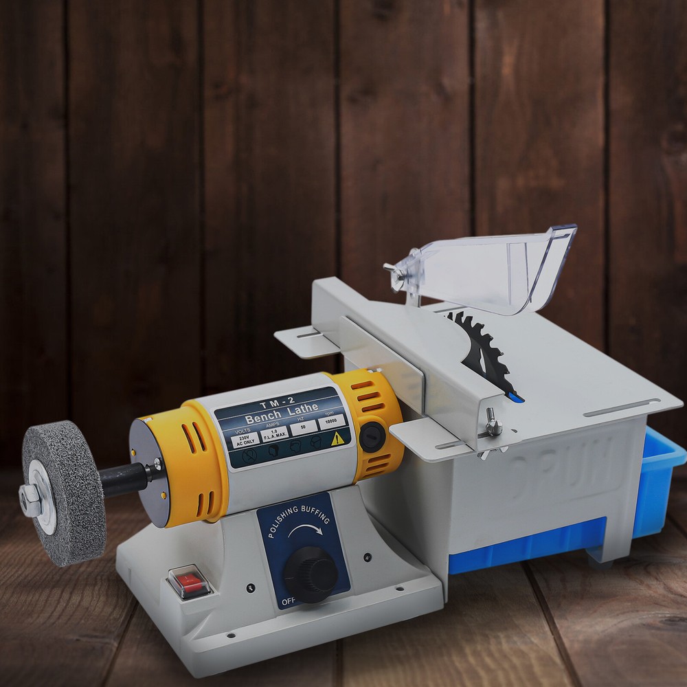 For Gem Jewelry Rock Bench Lathe Table Saw Polisher Cutting Polishing Machine