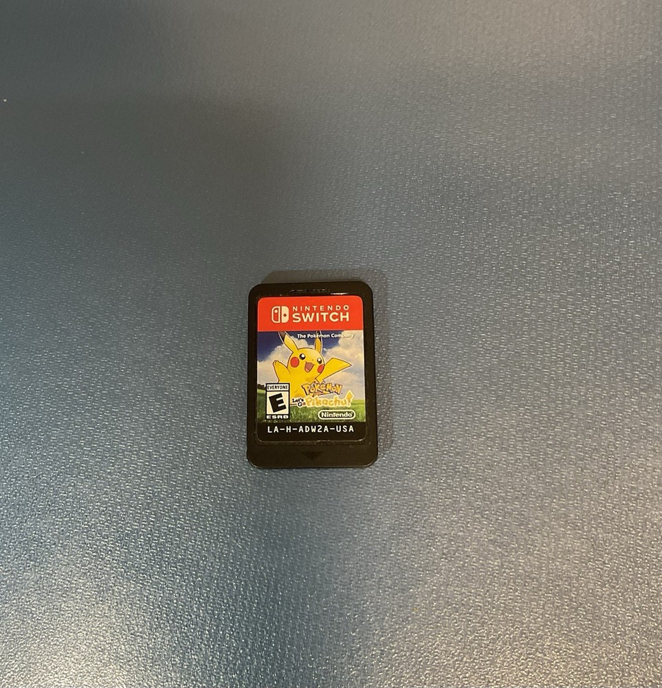 Pokemon Let's Go Pikachu! Nintendo Switch Cartridge TESTED