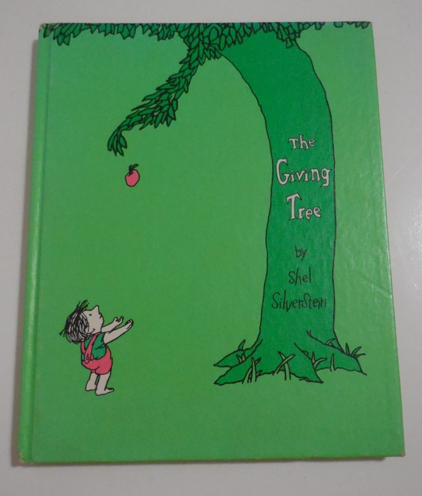 The Giving Tree Hardcover Book By Shel Silverstein VINTAGE 1964 FIRST EDITION