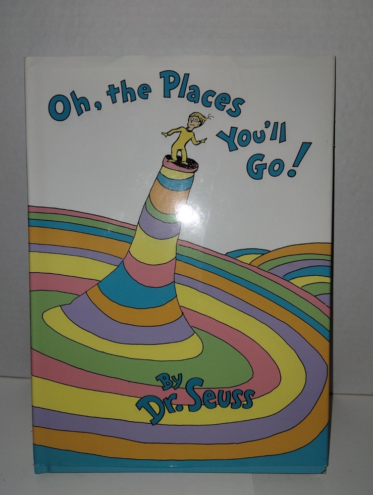 Oh, The Places You’ll Go! by Dr. Seuss Hardcover Book 1990