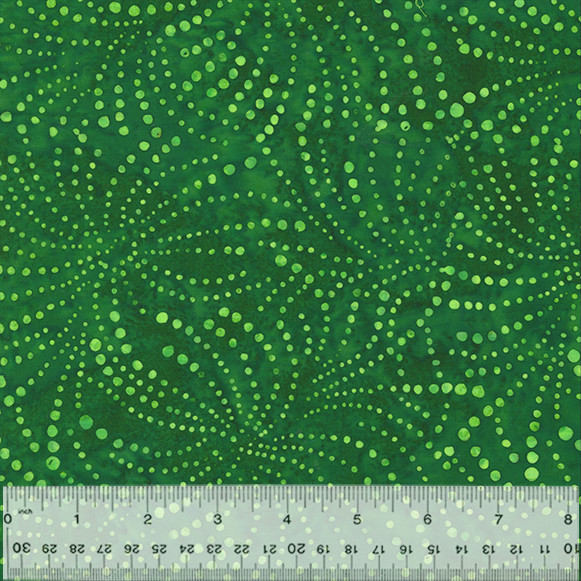 Anthology Batik Fabric | Splendor Patriotic Fireworks Forest Green YARD