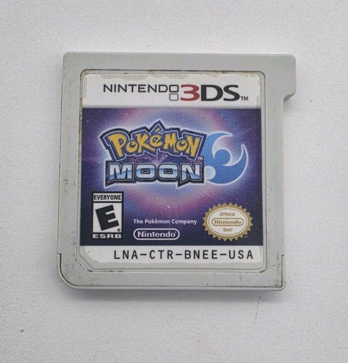 Pokemon Moon (Nintendo 3DS, 2016) Authentic Cartridge Only