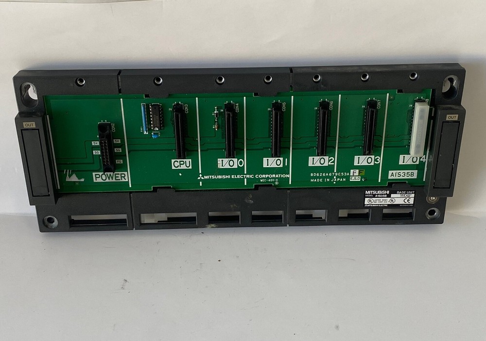 MITSUBISHI A1S35B BASE UNIT PLC  Rack