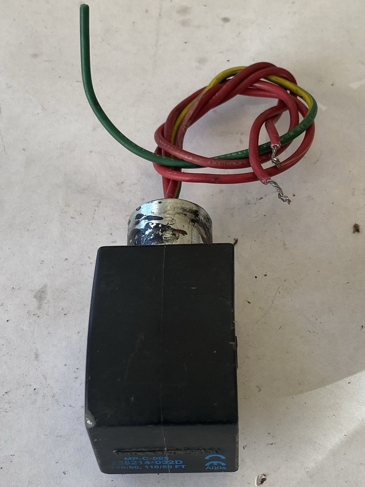 ASCO 238214-032D Red Hat Solenoid Valve Coil 24VDC MP-C-089