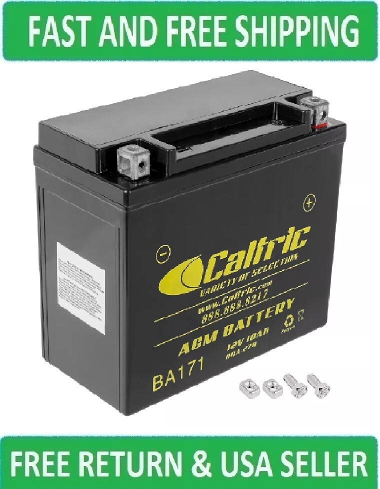 New AGM Battery for Ski-Doo Tundra 600 ACE LT Sport 2012 - 2022 / 12V 18Ah CCA-image
