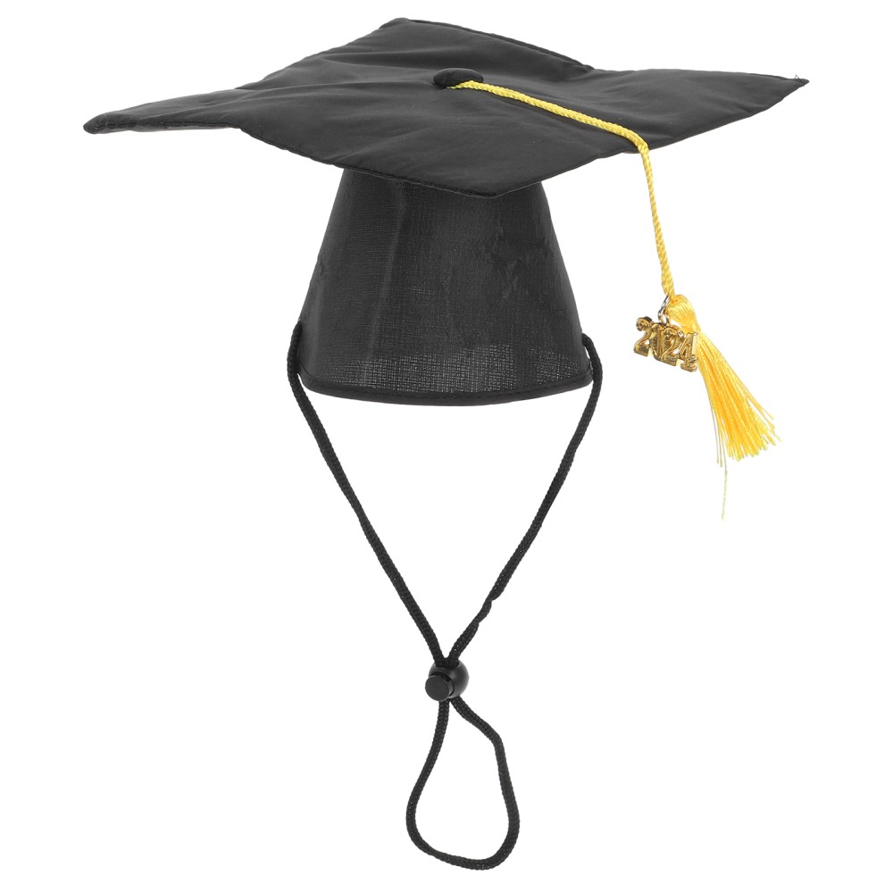 Graduation Cap for Dogs - Bachelor's Hat Pet Costume Photo Prop