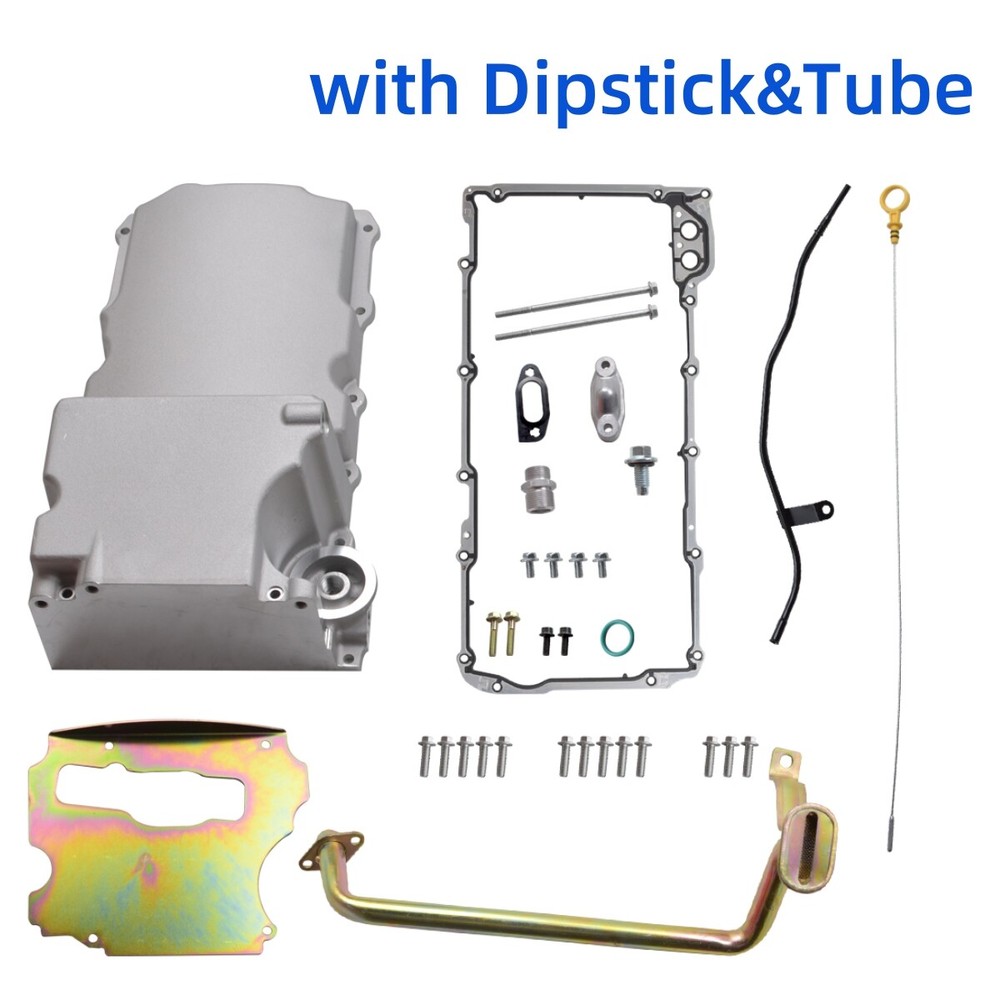 Swap Retrofit Low Profile Oil Pan Kit for GM LS1 LS2 LS3 Engine 55-87 302-1