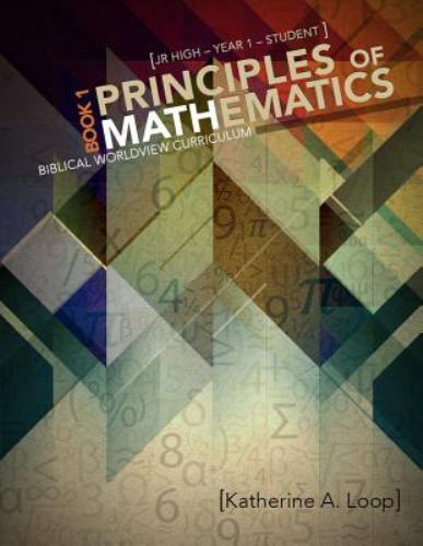 Principles of Mathematics Book 1 (Student)  Katherine Loop 2015